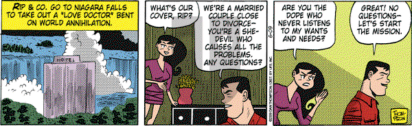 Rip Haywire on Tuesday June 9, 2009 Comic Strip