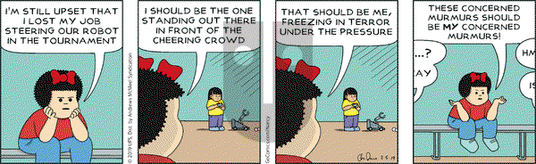 Nancy on Tuesday February 5, 2019 Comic Strip