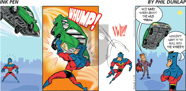 Ink Pen - Sunday June 1, 2008 Comic Strip