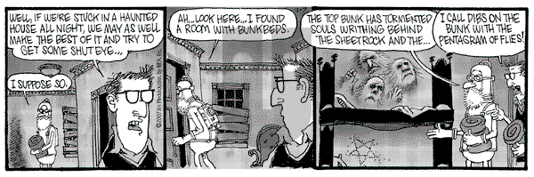 Monty on Wednesday November 7, 2007 Comic Strip