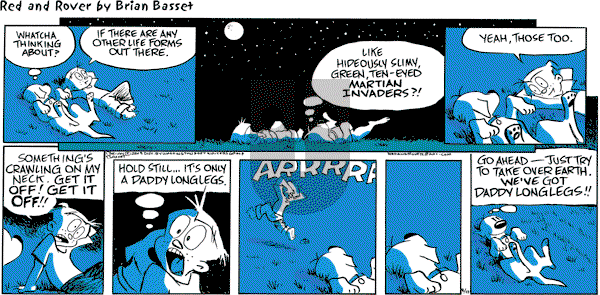 Red and Rover on Sunday August 23, 2009 Comic Strip