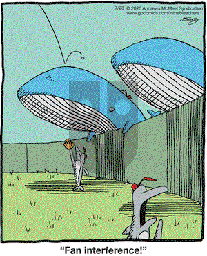 In the Bleachers on 2025-07-23 Comic Strip