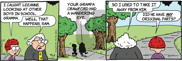 Lola - Tuesday September 15, 2009 Comic Strip