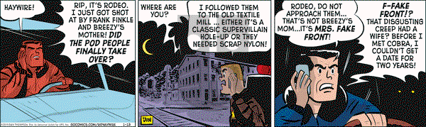 Rip Haywire on Tuesday January 13, 2015 Comic Strip