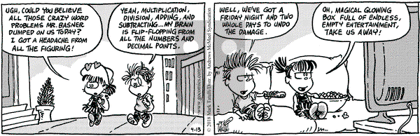 Heart of the City on Friday April 13, 2018 Comic Strip