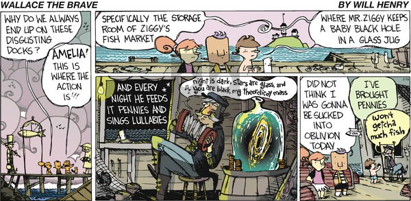 Wallace the Brave on Sunday July 19, 2020 Comic Strip