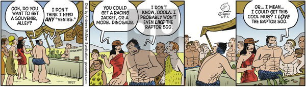 Alley Oop - Wednesday October 27, 2021 Comic Strip