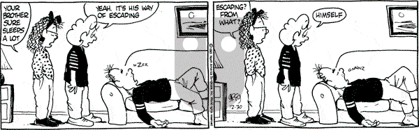 Luann on Thursday December 30, 1993 Comic Strip