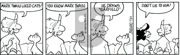 Arlo and Janis on Tuesday November 22, 1994 Comic Strip