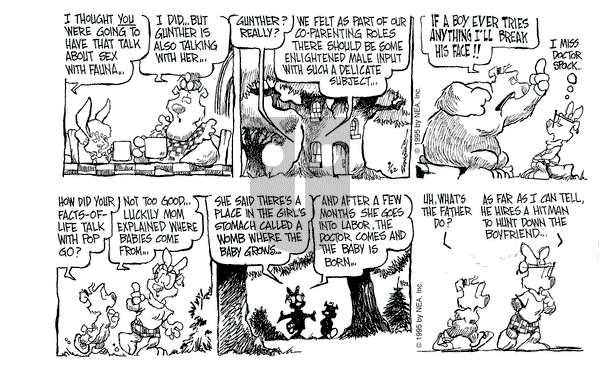 The Grizzwells on Friday September 22, 1995 Comic Strip