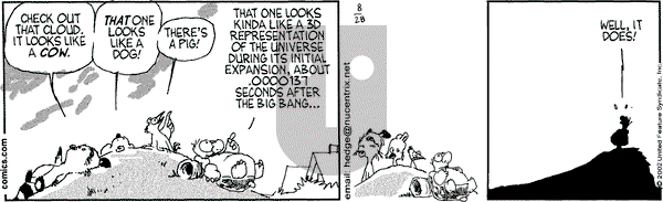Over the Hedge on Wednesday August 28, 2002 Comic Strip