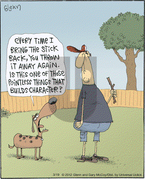 The Flying McCoys - Monday March 19, 2012 Comic Strip