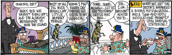 Monty on Tuesday August 10, 2021 Comic Strip