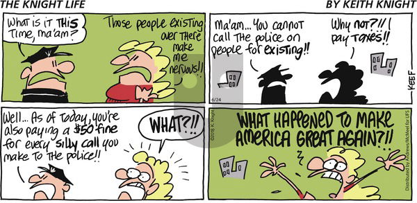 The Knight Life on Sunday June 24, 2018 Comic Strip
