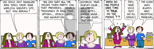 Cathy Classics - Saturday October 25, 2003 Comic Strip