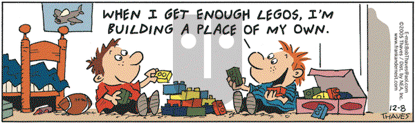 Frank and Ernest on Thursday December 8, 2005 Comic Strip