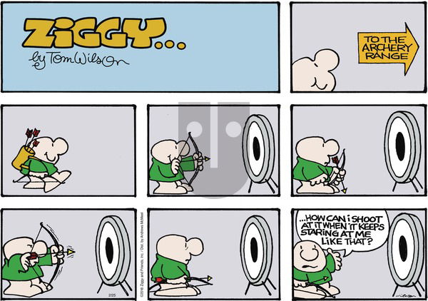 Ziggy on Sunday February 25, 2018 Comic Strip