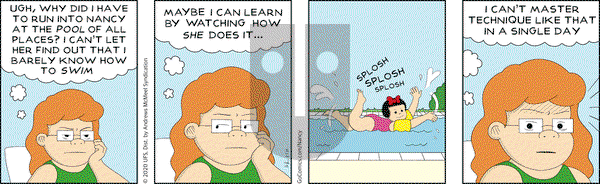 Nancy on Wednesday August 5, 2020 Comic Strip