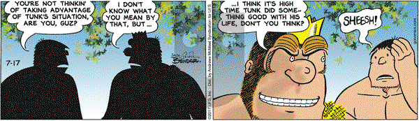 Alley Oop on Monday July 17, 2017 Comic Strip