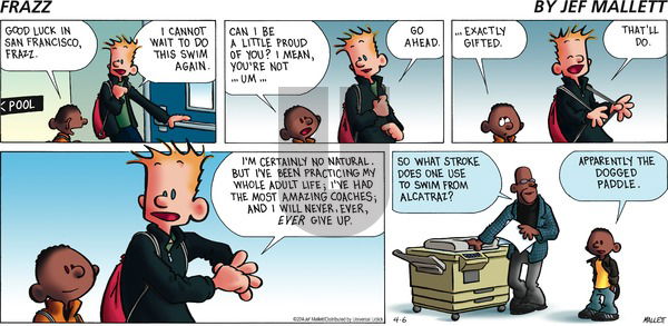 Frazz - Sunday April 6, 2014 Comic Strip