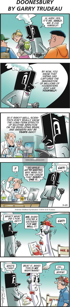 Doonesbury - Sunday May 5, 2019 Comic Strip
