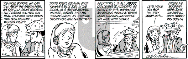 Doonesbury on Saturday June 18, 1988 Comic Strip