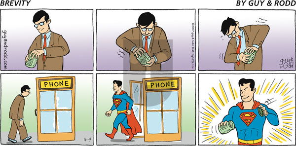 Brevity on Sunday November 4, 2007 Comic Strip