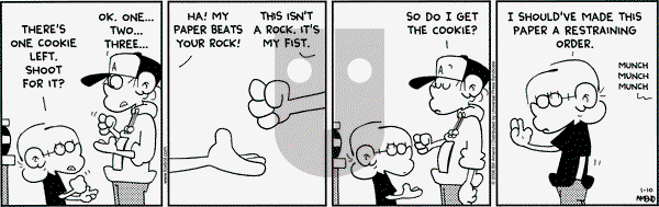 FoxTrot - Tuesday January 10, 2006 Comic Strip