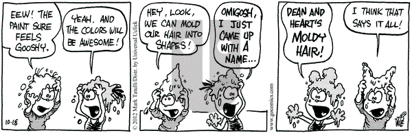 Heart of the City on Thursday October 18, 2012 Comic Strip