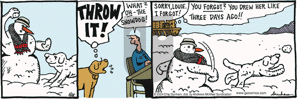 Overboard - Tuesday January 16, 2024 Comic Strip