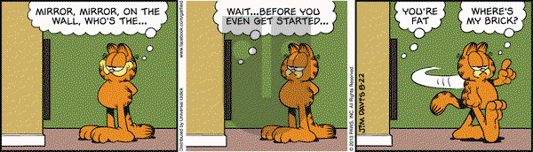 Garfield on Thursday August 22, 2013 Comic Strip