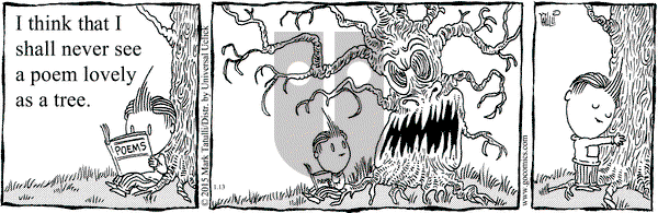 Lio on Tuesday January 13, 2015 Comic Strip