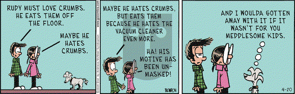 Grand Avenue on Monday April 20, 2020 Comic Strip