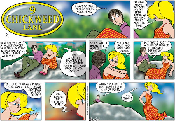 9 Chickweed Lane on Sunday June 19, 2005 Comic Strip