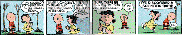 Peanuts Begins - Sunday November 13, 2022 Comic Strip