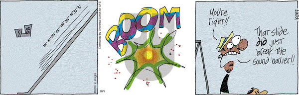 The Knight Life on Thursday October 9, 2014 Comic Strip