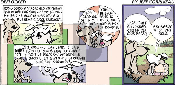 DeFlocked on Sunday September 23, 2018 Comic Strip