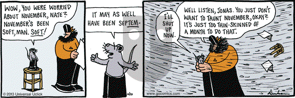 Overboard on Thursday November 21, 2013 Comic Strip