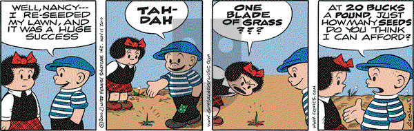 Nancy on Saturday May 15, 2010 Comic Strip