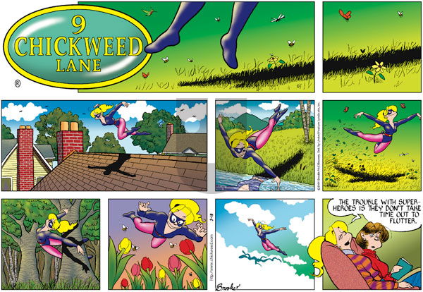 9 Chickweed Lane on Sunday March 18, 2001 Comic Strip