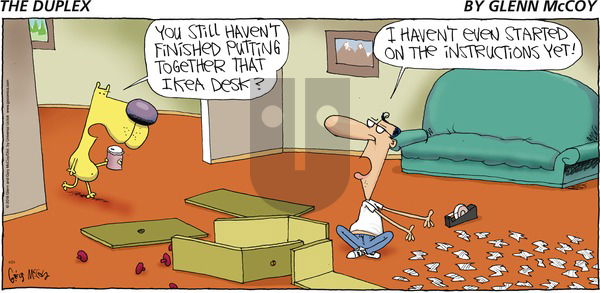 The Duplex on Sunday April 24, 2016 Comic Strip