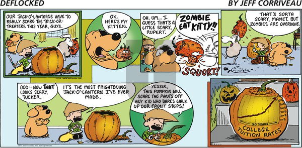 DeFlocked on Sunday October 26, 2014 Comic Strip