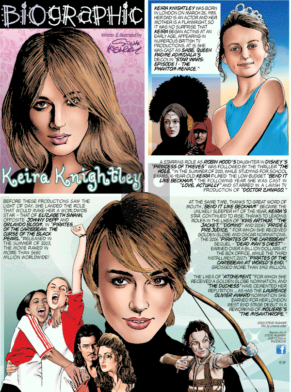 Biographic on Sunday September 19, 2010 Comic Strip