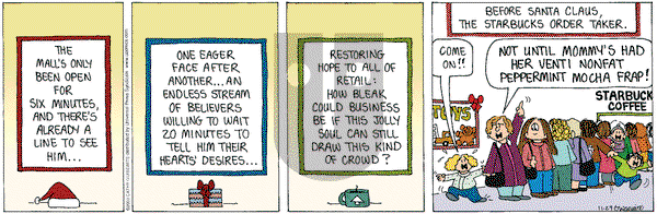 Cathy Classics on Saturday November 29, 2003 Comic Strip