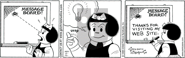 Nancy on Friday May 8, 1998 Comic Strip
