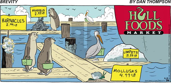 Brevity on Sunday April 8, 2018 Comic Strip