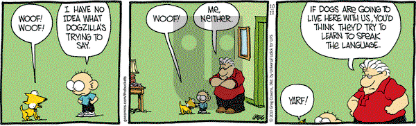 The Buckets on Friday October 11, 2013 Comic Strip