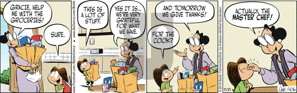 Baldo on Wednesday November 21, 2018 Comic Strip