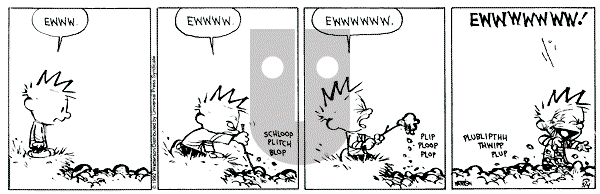 Calvin and Hobbes - Wednesday March 4, 1992 Comic Strip