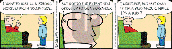 The Born Loser on Tuesday November 5, 2013 Comic Strip